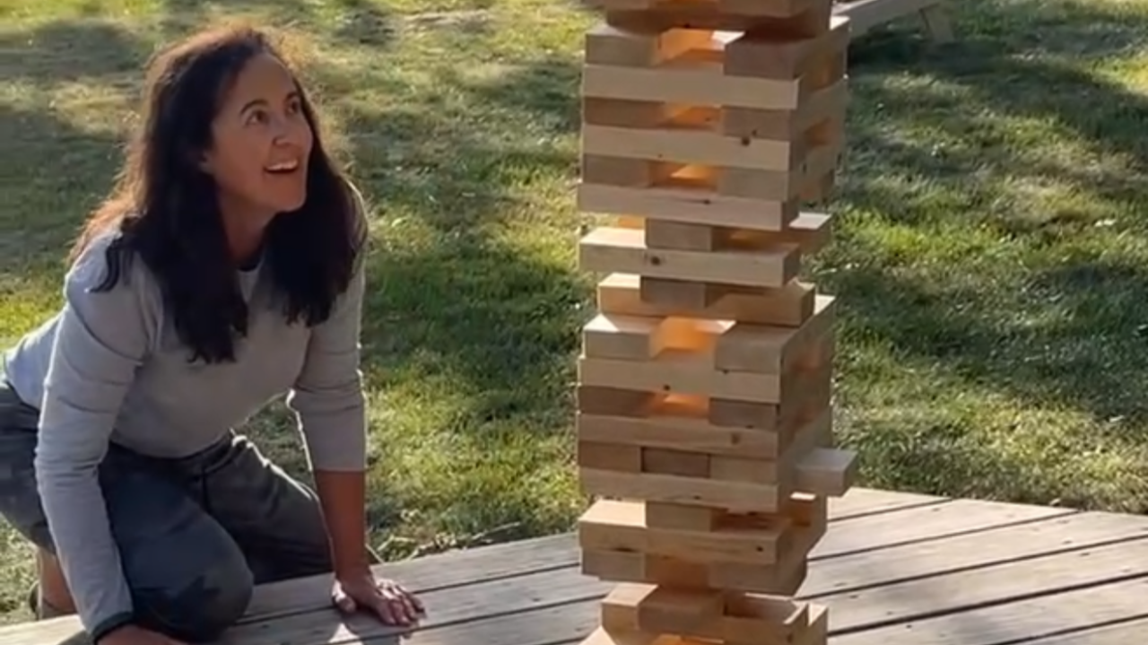 29 layer Jenga tower